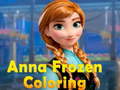 Spel Anna Frozen Coloring