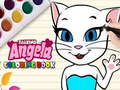 Spel Talking Angela Coloring Book