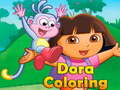 Spel Dora Coloring