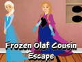 Spel Frozen Olaf Cousin Escape