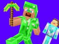 Spel Creeper vs Enderman from minecraft