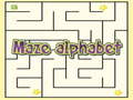 Spel Maze Alphabet