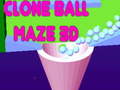 Spel Clone Ball Maze 3D