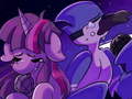 Spel Friday Night Funkin with Twilight Sparkle and Mordecai