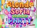 Spel Blonde Sofia Stay at Home Party
