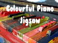 Spel Colourful Piano Jigsaw