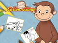 Spel Curious George Coloring Book