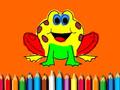 Spel Back To School: Frog Coloring Book