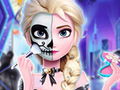 Spel Elsa's Halloween Party Tattoo