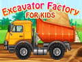 Spel Excavator Factory For Kids
