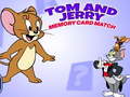Spel Tom and Jerry Memory Card Match