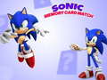 Spel Sonic Memory card Match