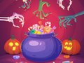 Spel Cute Halloween Monsters