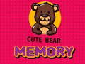 Spel Cute Bear Memory