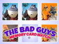 Spel The Bad Guys Memory Card Match