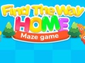 Spel Find The Way Home Maze Game