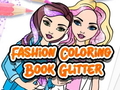 Spel Fashion Coloring Book Glitter