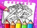 Spel Barbie Coloring Book 