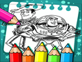Spel Toy Story Coloring Book 