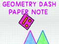 Spel Geometry Dash Paper Note