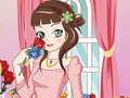 Spel Flower Shop Girl Dress up