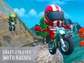 Spel Crazy 2 Player Moto Racing