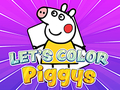 Spel Let's Color Piggys