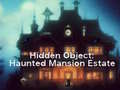 Spel Hidden Object: Haunted Mansion Estate