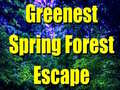Spel Greenest Spring Forest Escape 