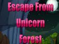 Spel Escape From Unicorn Forest