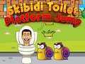 Spel Skibidi Toilet Platform Jump