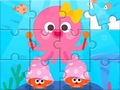 Spel Jigsaw Puzzle: Cute Octopus