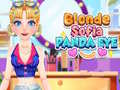 Spel Blonde Sofia Panda Eyes