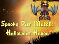 Spel Spooky Pair Match Halloween Havoc