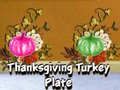 Spel Thanksgiving Turkey Plate