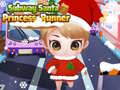 Spel Subway Santa Princess Runner