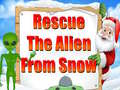 Spel Rescue The Alien From Snow
