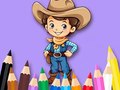 Spel Coloring Book: Cowboy