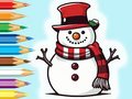 Spel Coloring Book: Snowman Family