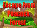 Spel Escape From Peacock Forest