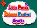 Spel Little Panda Chinese Festival Crafts