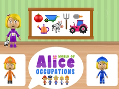 Spel World of Alice Occupations