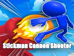 Spel Stickman Cannon Shooter