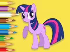 Spel Coloring Book: Little Pony