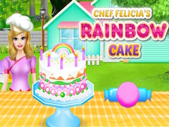 Spel Chef Felicia`s Rainbow Cake