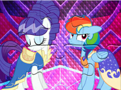 Spel Jigsaw Puzzle: Little Pony Stage