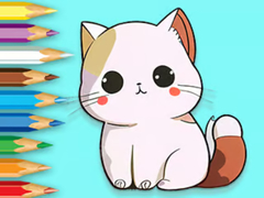 Spel Coloring Book: Cute Kitten