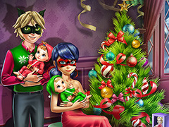 Spel Dotted Girl Family Christmas