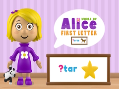Spel World of Alice First Letter
