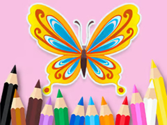 Spel Coloring Book: Beautiful Butterfly